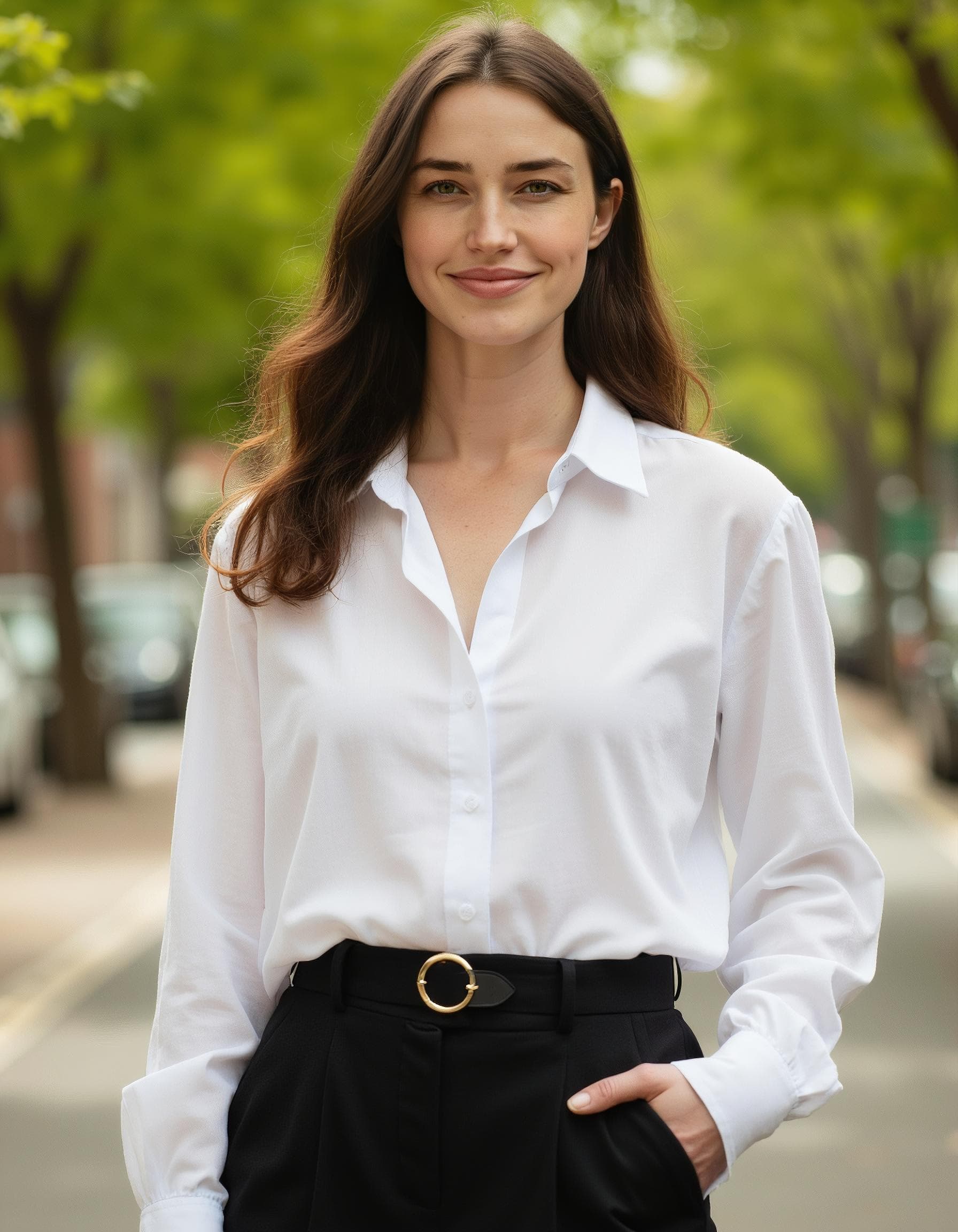 Corporate Headshots AI photo example